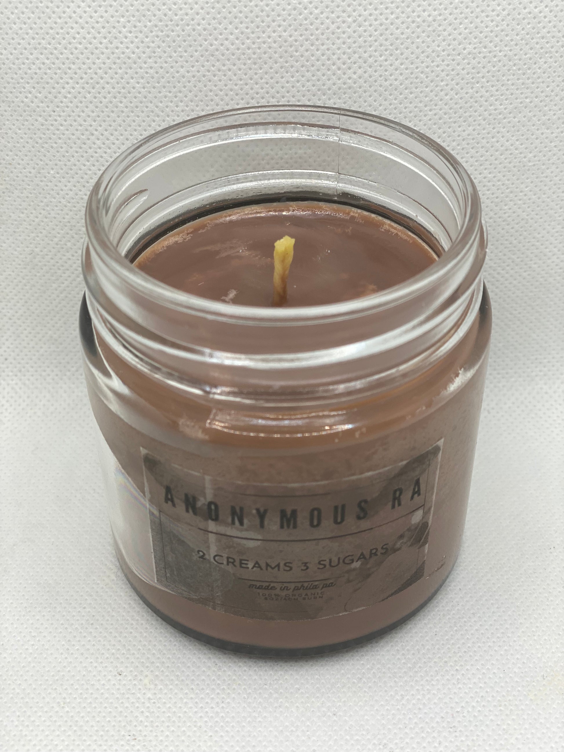 coffee candles  "2 Creams 3 Sugars 8oz Candle | Handcrafted Luxury Candles – Anonymous Ra"